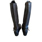 Henry Beguelin Brown Leather Boots Tall Shaft Buckle Luxury Size 36 EU 6 US Photo 3