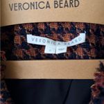Veronica Beard Taja Houndstooth Check Cotton Blend Dickey Jacket blazer Sz0 Photo 5