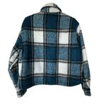 ZARA Plaid Soft Cropped Jacket Shacket Classic M Photo 1
