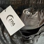 Zyia Active Black Leopard Print Bomber Workout Training Shorts womens L new nwt Photo 9