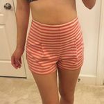 Free People  striped ponte shorts. Size xs. Photo 1