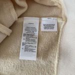 Madewell Casual Garment-Dyed Crewneck Sweatshirt Parchment Cream Pockets Medium Photo 5