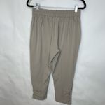 Soho  Tan Athleisure Pants Sz Medium Cropped Photo 2