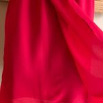 Forever 21 Red Strapless Mini Dress With Flowy Ruffled Bodice Size Medium Photo 7