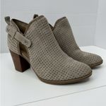 Franco Sarto  Perforated Taupe Ankle Booties size 6.5 Photo 10