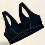 Aerie NWT Offline by  Black with Gray Stitching Goals Padded Sports Bra - Size: M Photo 6