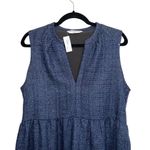 Amanda Uprichard NEW NWT  Rylee Tweed Dress In Midnight Navy Blue Photo 4