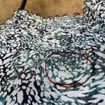 Allison Brittney Allison britney Womens Dress Sz Large Coastal Artsy Nautical Beach Modern Casual Photo 11