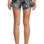 Athletic Works Women's Hawaiian Tropical Leaves Monstera Palm Running Shorts XS Photo 1