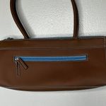 American Vintage vintage y2k 2000s Brown and blue shoulder bag Photo 3