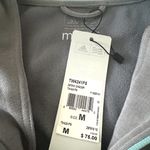 Adidas NWT  Advance Soft Warm Quilted Full Zip Turquoise/Grey Bomber Jacket Photo 1