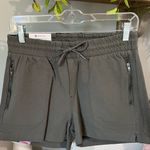 The Comfy Twill Shorts Cotton Spandex Olive Green Elastic Drawstring Womens XXL Knit Photo 0