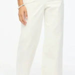 J.Crew Tall Wide Leg Jean in Everyday Stretch Size 32T White BR053 New Photo 0