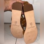 Bernardo  Tan Suede and Leather Buckle Sandals Photo 4
