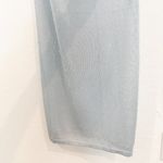 NWT Aya Muse Portia Open Back Slinky Sheer Midi Dress in Ice Melt Blue Size XS Photo 4