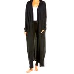 FLAW Lunya Organic Pima Long Cardigan One Size OS Green Photo 2