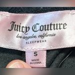Juicy Couture Bling Velour Black Shorty Booty Shorts size Small Photo 6