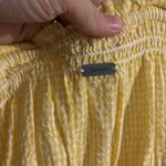 Barbour  Yellow Gingham Abbey Dress Photo 3