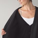Lululemon Heathered Black / Grey Vestigan Sweater Photo 3