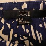 Xxi  Skirt Small Navy and White Photo 5