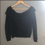 Lovers + Friends  black off shoulder sweater Photo 7