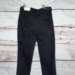 American Eagle NWT Size 10/30W Onyx Denim Distressed High Rise Strigid Mom Jeans Photo 3