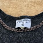 Kathy Ireland Vintage  Maternity‎ Women’s Sz S Slate Gray Long Sleeve Pullover Photo 4