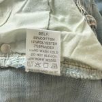 NWT Aaron and Amber Light Blue Flare Bell Bottom Jeans Raw Hem High Waist Sz M Size M Photo 2