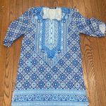 Urban Coco Blue Patterned Women's Dress Photo 10