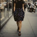 Rebecca Taylor Runway Skirt in Midnight Photo 10