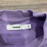 Panagaia 365 Midweight Crew Neck Long Sleeve Sweatshirt Size Medium Purple Photo 2