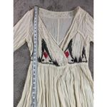 Free People  Romantics Splendor The Grass Embroidered Midi Dress Boho Festival M Photo 12