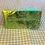 Clinique  Metallic Green Cosmetic Bag Photo 2