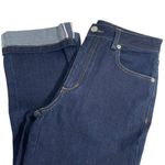 NEW SER.O.YA Cropped Jeans Straight Leg Size 25 Dark Blue Wash Denim‎ Photo 3