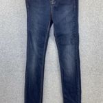 ZARA  Women's Blue Denim Jeans Size 4 Skinny Dark Wash Photo 10