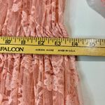 Women’s Maternity Off Shoulder Long Sleeve Maxi Dress Coral Pink EUC Photoshoot Size undefined Photo 7