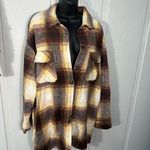 Pretty Garden Women's Plaid Shacket Flannel Size XXL EUC Photo 2