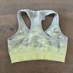 Gymshark workout yellow gray sports bra Photo 1