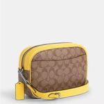 Coach Authentic  Coated signature canvas/smooth leather zip top Crossbody Photo 14