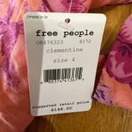 Free People  Melrose Printed Bell‎ Sleeve Maxi Dress Clementine NWT $148 Size 4 Photo 3