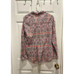 Velvet Heart Women's Collared Button Down Long Sleeve Top Floral Print Size XL Photo 4