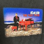 Elton John The Red Piano Tour at Caesars Palace Las Vegas Black Tee Size Medium Photo 1