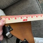 Morgan De Toi Platform Wedge Sandals Size 40/ US 10 Leather Nail Head Black Photo 9