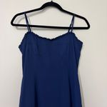 Petal and Pup Ashton Midi Dress Size S Navy Blue Photo 4