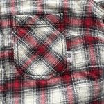 BDG Dakota Cropped Flannel Button-Down Shirt XS Photo 5