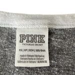 PINK - Victoria's Secret PINK Victoria’’s Secret Heather Grey Ringer Crop Top Oversizedo XS Photo 5
