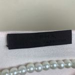 Alpha Massimo Rebecchi Pink Beaded Cardigan Floral Modest Flowers Prairie Preppy Size M Photo 5