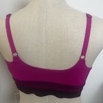 Athleta  bra woman padded woman’s tricolor athletic intimate New Sz Medium Photo 6
