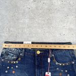 Pepe Jeans Vtg Y2K Deadstock  Low Rise Flare‎ Riveted Grommet Buckle Back Sz 30 Photo 5
