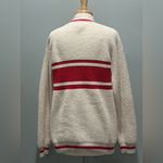 Barefoot Dreams  Cozy Chic Apres Ski Sweater Red/White soft comfy size 03 (14-16) Photo 5